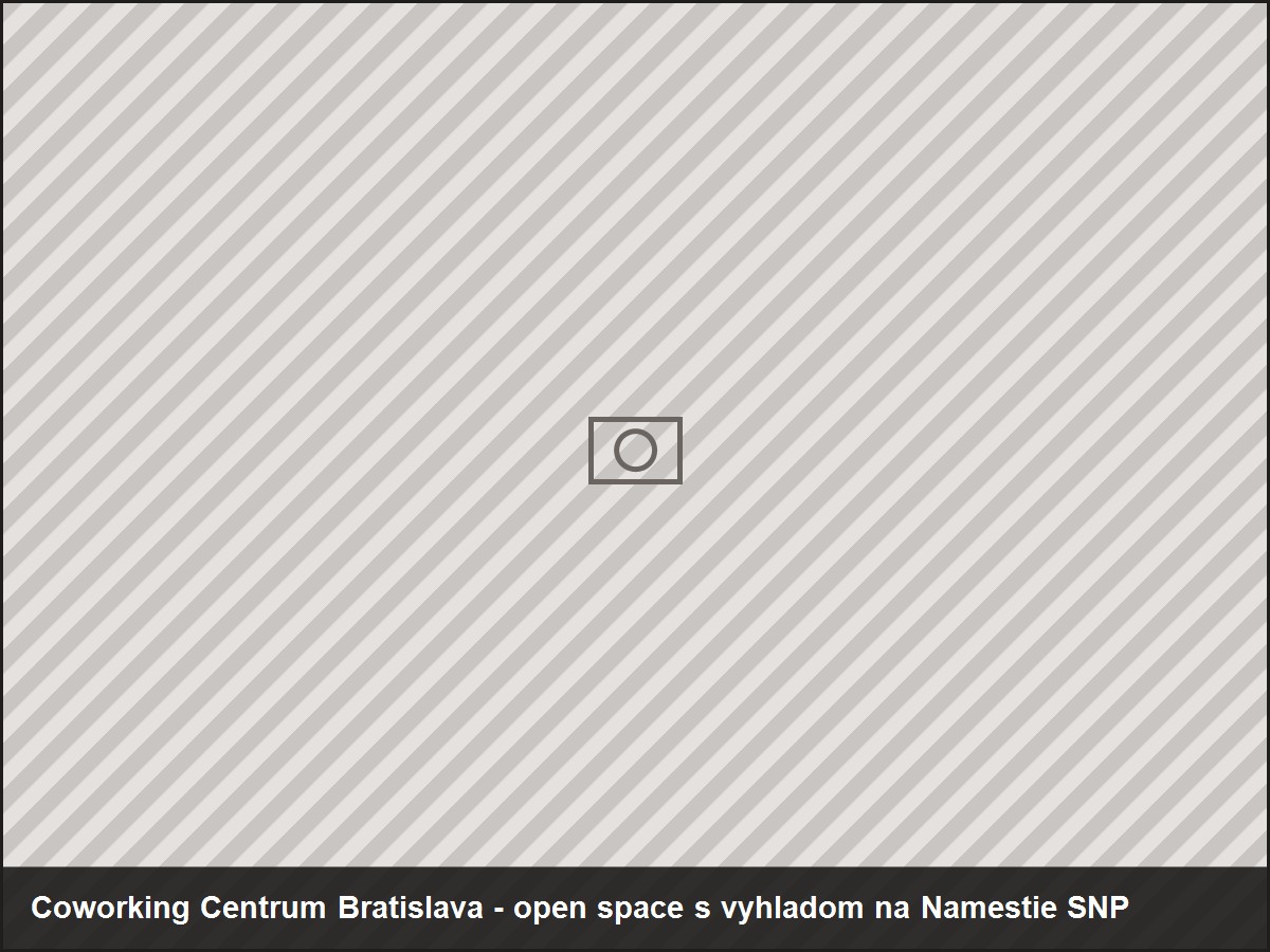 Open space s výhľadom na Námestie SNP